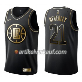 NBA LA Clippers Trikot Patrick Beverle 21 Nike Schwarz Golden Edition Swingman - Herren